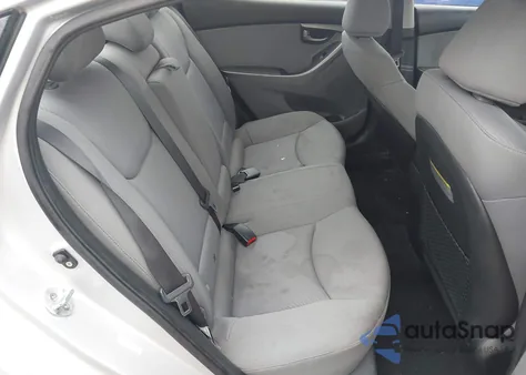 2012 Hyundai Elantra Gls (Ulsan Plant) from USA, damaged, VIN KMHDH4AE6CU281645